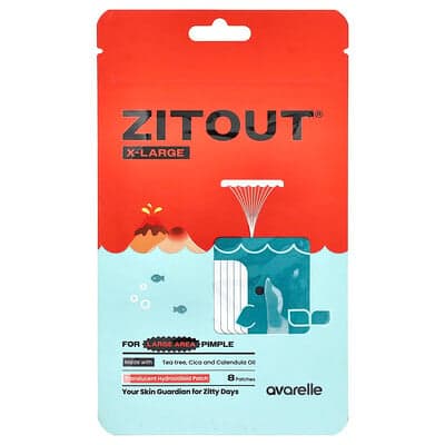 Avarelle, Zitout®, X-Large , 8 Patches