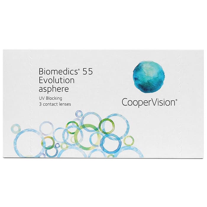 Biomedics 55 Evolution (3 contact lenses)