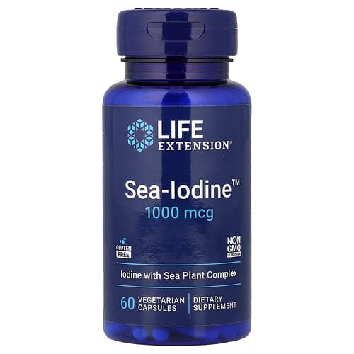 Life Extension, Sea-Iodine™, 1,000 mcg, 60 Vegetarian Capsules