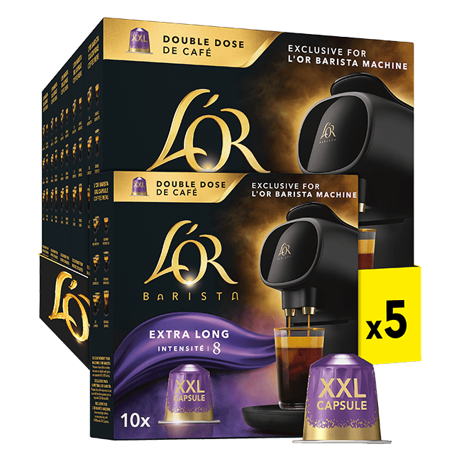 Extra Long - 50 Coffee Capsules